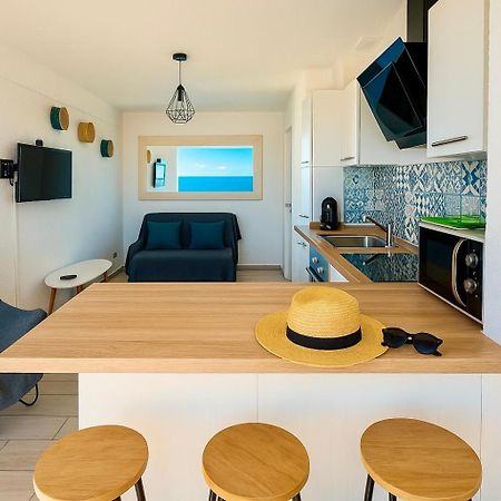 "Plage" Splendide Vue Mer Depuis La Chambre Et Le Salon Cuisine, 20M De La Plage! Canet-en-Roussillon Exterior foto