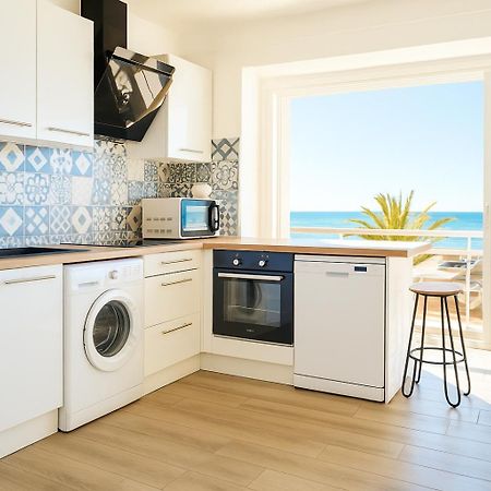 "Plage" Splendide Vue Mer Depuis La Chambre Et Le Salon Cuisine, 20M De La Plage! Canet-en-Roussillon Exterior foto